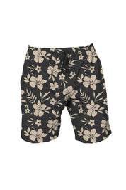 MAI Men's Everywear Short - Black Sundays, Pink Orchid