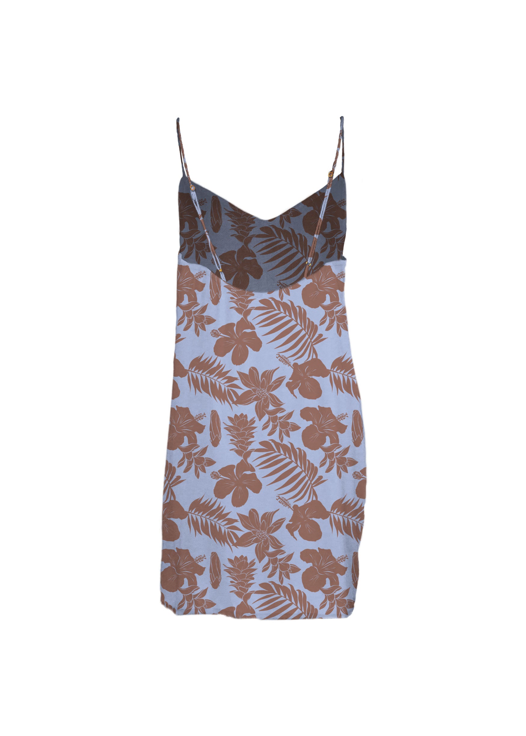 MAI Aria Dress - Pearl Python, Blue Oasis