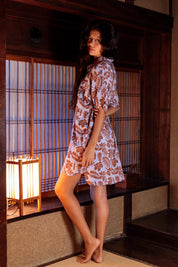 MAI Dylan Dress - Blue Oasis, Pearl Python