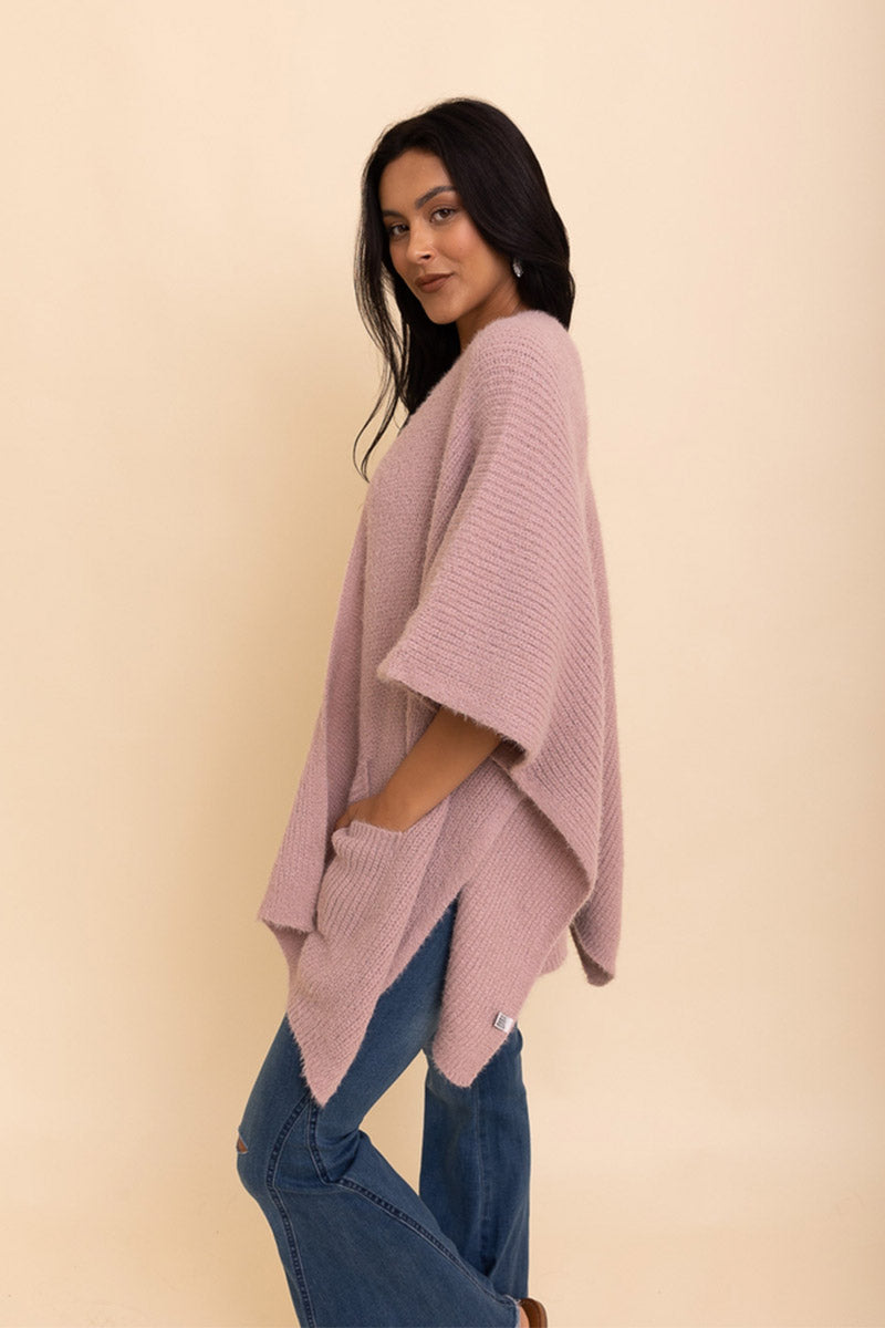 Boucle Cozy Poncho