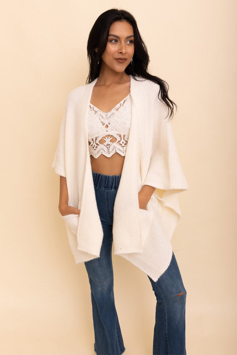 Boucle Cozy Poncho