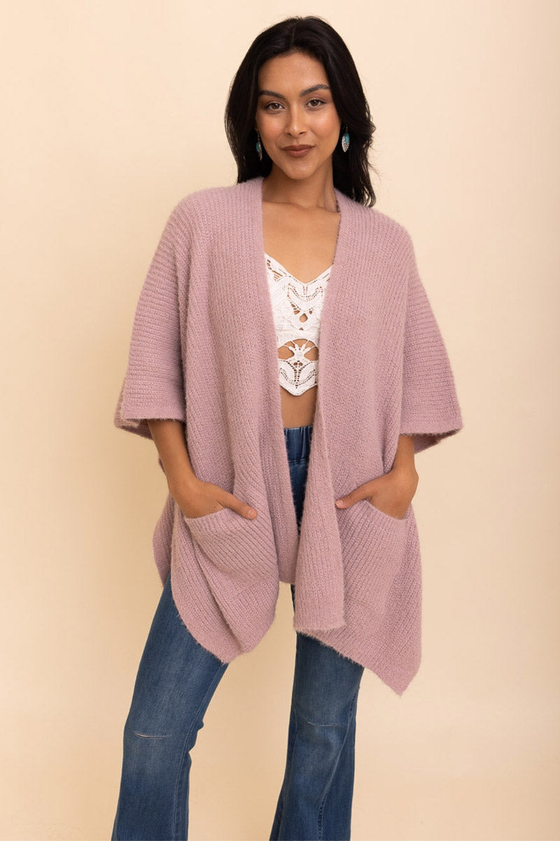 Boucle Cozy Poncho