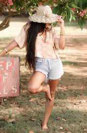 Talia Top - Opihi Apricot