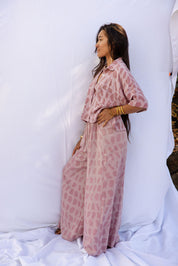 Talia Top - Hebrew Rose