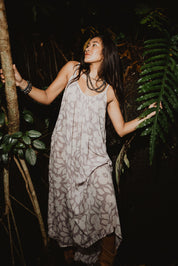 Tina Dress - Lila Hibiscus, Moana Hibiscus, Island Ink