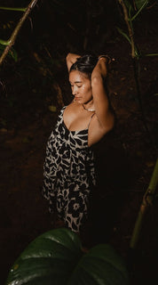 Kai Dress - Lila Hibiscus, Moana Hibiscus, Island Ink