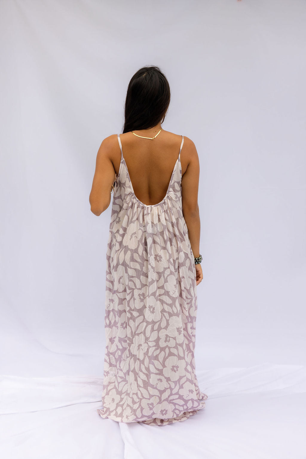 Tina Dress - Lila Hibiscus, Moana Hibiscus, Island Ink