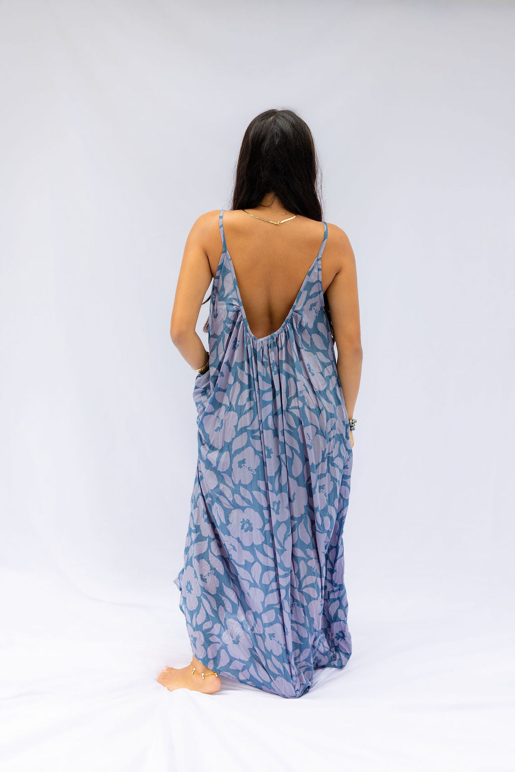 Tina Dress - Lila Hibiscus, Moana Hibiscus, Island Ink