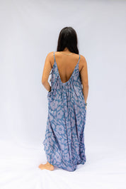 Tina Dress - Lila Hibiscus, Moana Hibiscus, Island Ink