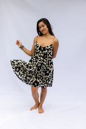 Kai Dress - Lila Hibiscus, Moana Hibiscus, Island Ink