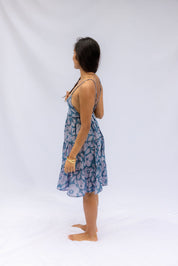 Kai Dress - Lila Hibiscus, Moana Hibiscus, Island Ink