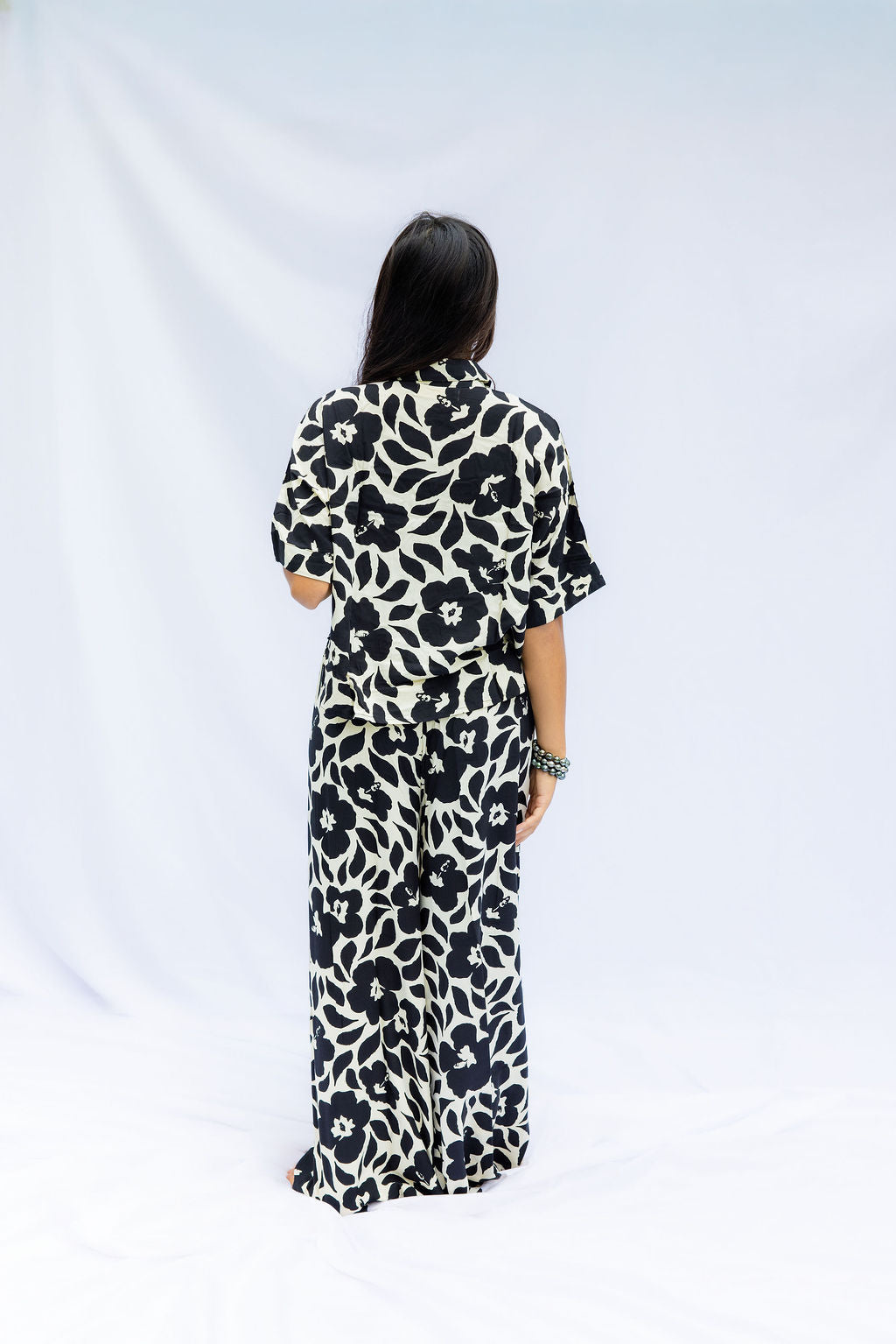 Talia Top - Island Ink, Moana Hibiscus, Lila Hibiscus