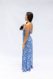 Maile Pants - Moana Hibiscus, Island Ink, Lila Hibiscus