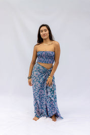 Salt+Sea Sarong - Moana Hibiscus, Island Ink