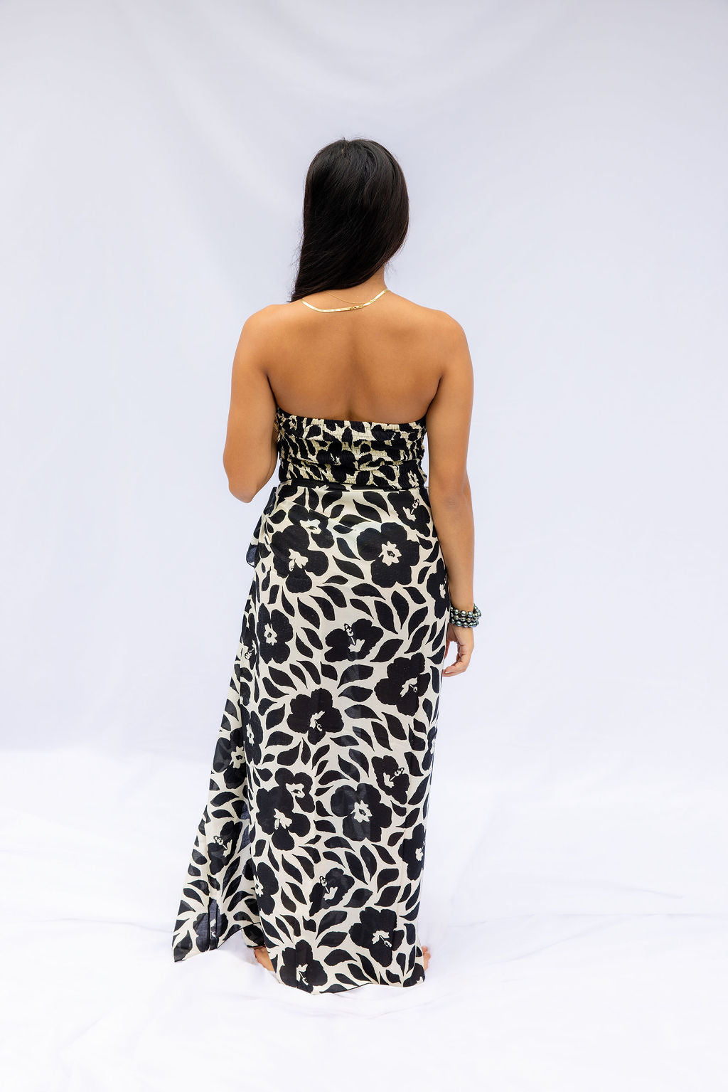 Salt+Sea Sarong - Moana Hibiscus, Island Ink