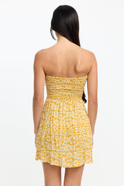 BENOA Caitie Dress (Spring, Goldie, Cowrie Basket)