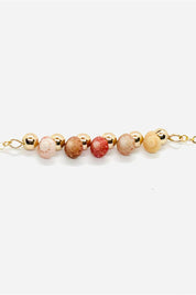 Calikai Kahelelani Bar Necklace - 14K Gold