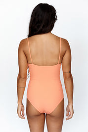 Everyday Bodysuit - Cantaloupe Ribbed