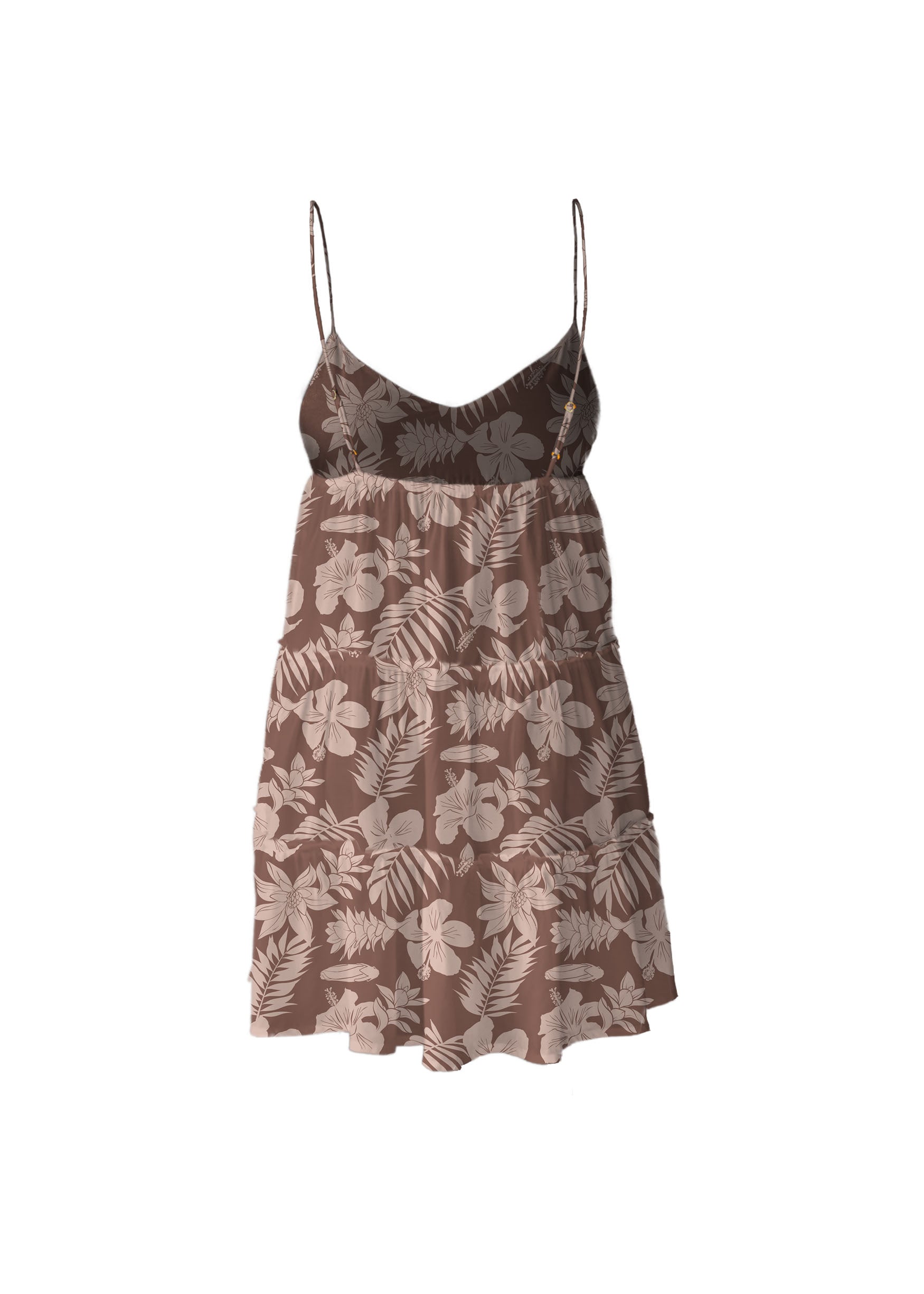 MAI Charlie Dress (Sunkissed Palm, Clay Petal Oasis)