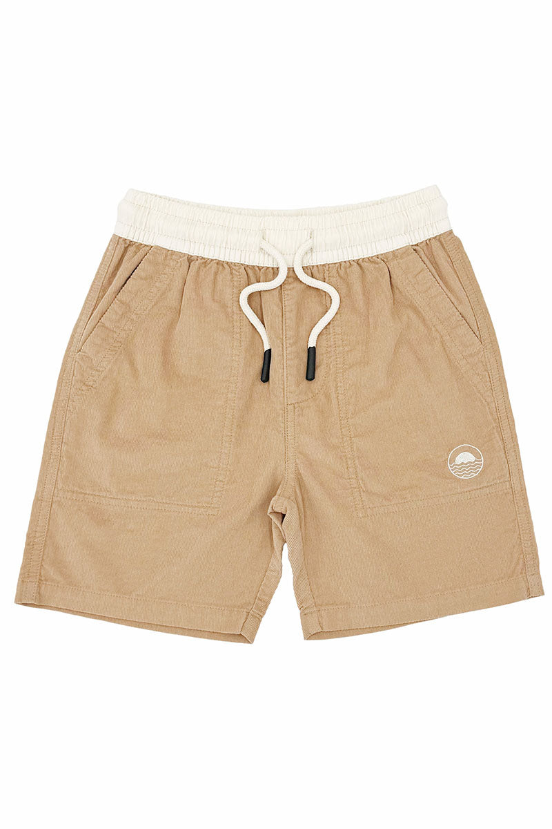 Feather 4 Arrow - Cruz Corduroy Kid's Short (Burro)