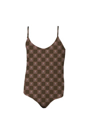 MAI Littles Everyday Bodysuit (Daisy Check, Sahara Dusk)