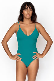 Everyday Bodysuit - Cantaloupe Ribbed