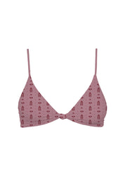 MAI Knot Top - (Esther, Blush Feline, Fleuri Terre, Fir Ribbed)