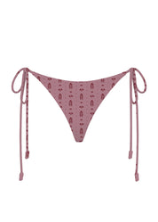 MAI Tie Bottom Skimpy - (Blush Feline, Esther)