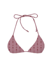 MAI Tie Top - (Blush Feline, Esther)