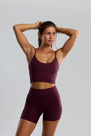 BENOA Active Tank - (Plum, Black)