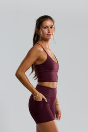 BENOA Active Tank - (Plum, Black)