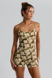 BENOA OG 3" Romper (Camo Ginger, Brown Batik)