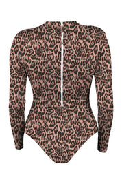 MAI Long Sleeve Bodysuit (Sahara Dawn, Feline)