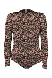 MAI Long Sleeve Bodysuit (Sahara Dawn, Feline)