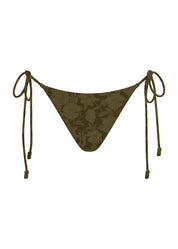 MAI Tie Bottom Skimpy - (Blush Feline, Esther)