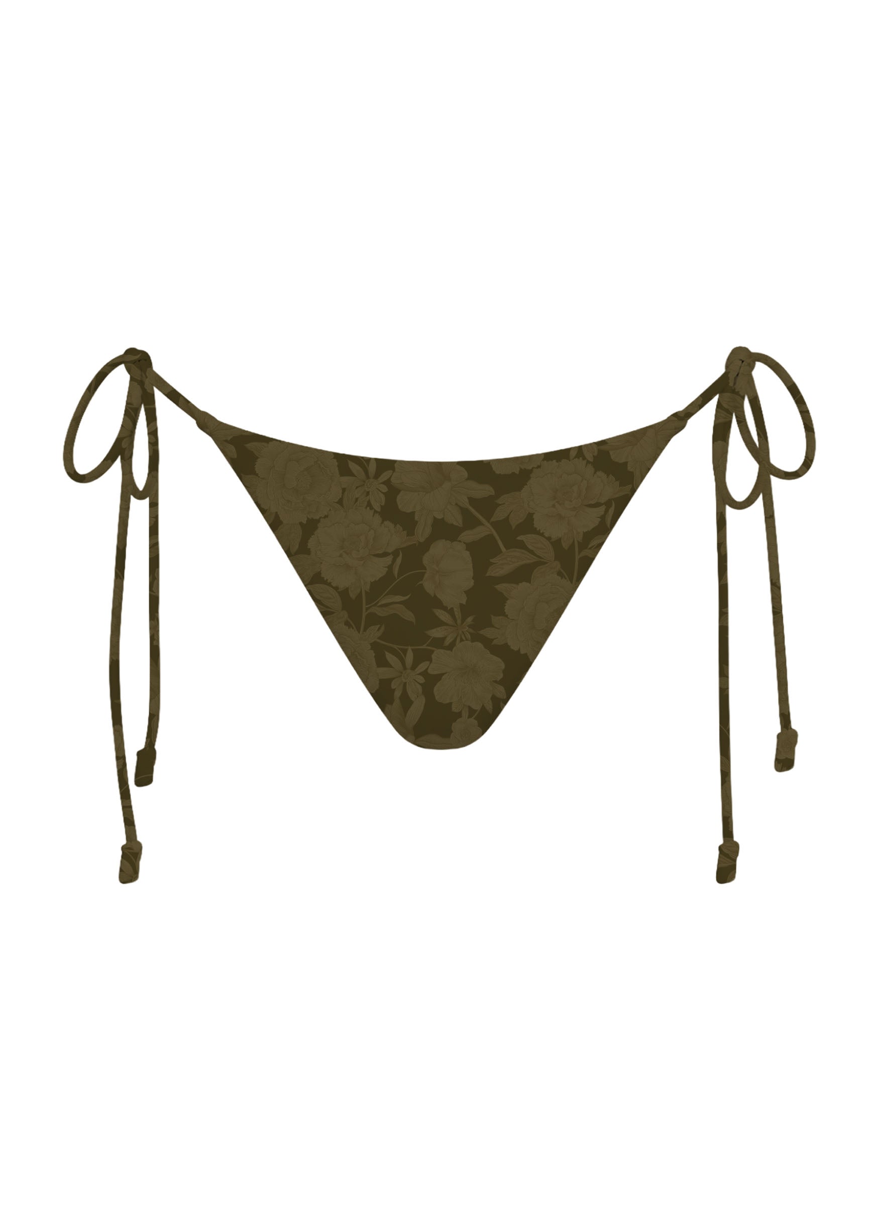 MAI Tie Bottom Skimpy - (Blush Feline, Esther)