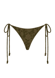 MAI Tie Bottom Skimpy - (Blush Feline, Esther)