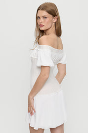 Frankies Bikinis Aura Cloud Knit Mini Dress