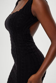 Frankies Bikinis Jules mini dress - Black