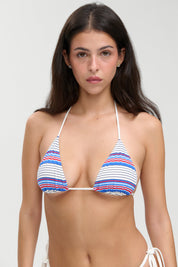 Frankies Bikinis Nick Top (St. Tropez Stripe)