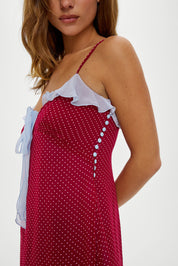 Frankies Bikinis Picnic Hour Mini Dress - Tuscany