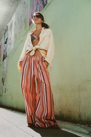 Free People Days End Pants (Soft Coral)