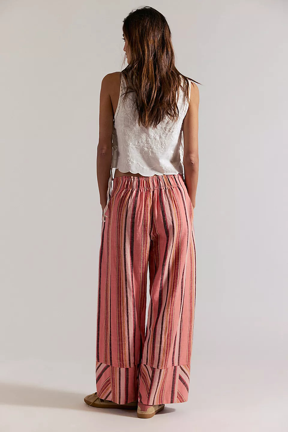 Free People Days End Pants (Soft Coral)