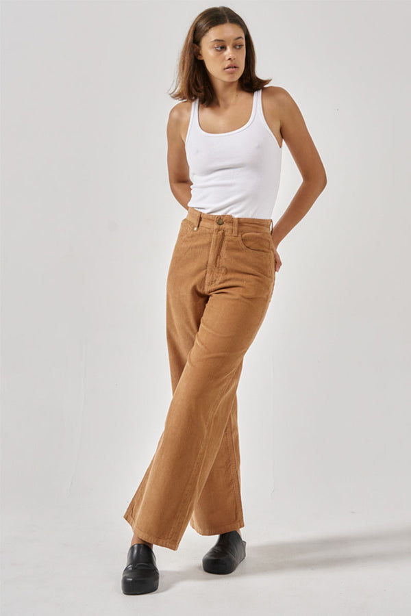 Holly Cord Pant - Tobacco