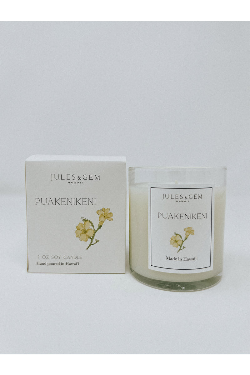 Jules + Gem Puakenikeni Candle 7oz