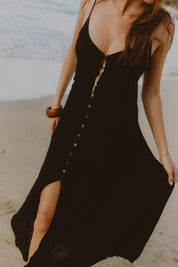 INDAH Winona Maxi Dress (Black)
