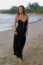 INDAH Winona Maxi Dress (Black)