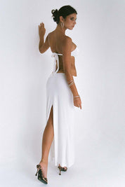 INDAH Bruna Dress (Ivory)