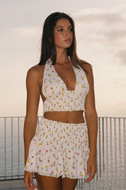 INDAH Romeo Skirt (Bebe White)