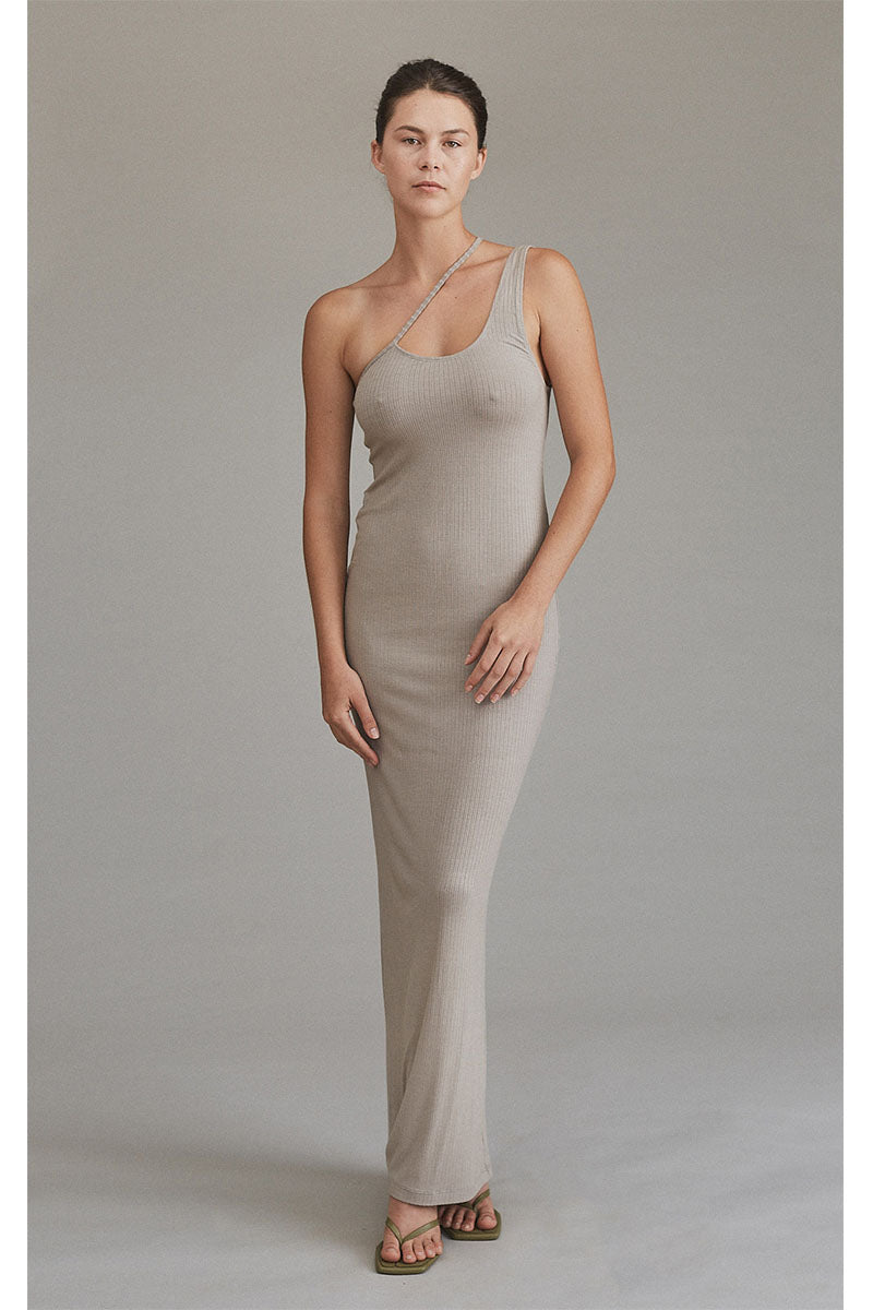 Imani Dress - Pebble